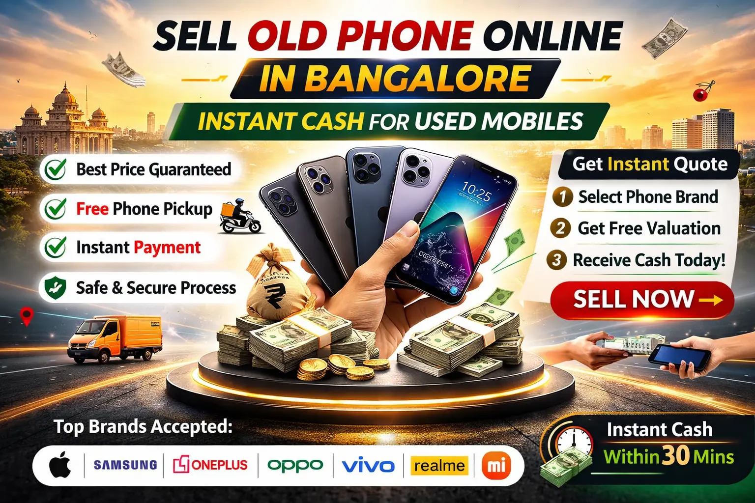 Sell Old Phone Online in Bangalore | Get Instant Cash Today