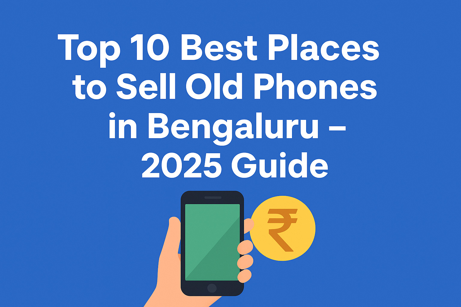 Top 10 Best Places to Sell Old Phones in Bengaluru – 2025 Guide